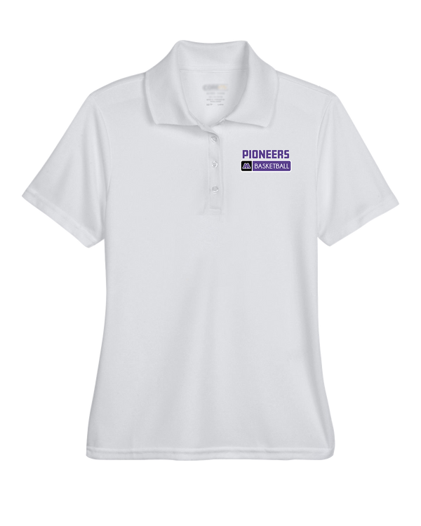 Pioneer HS Girls Basketball Pennant - Womens Polo