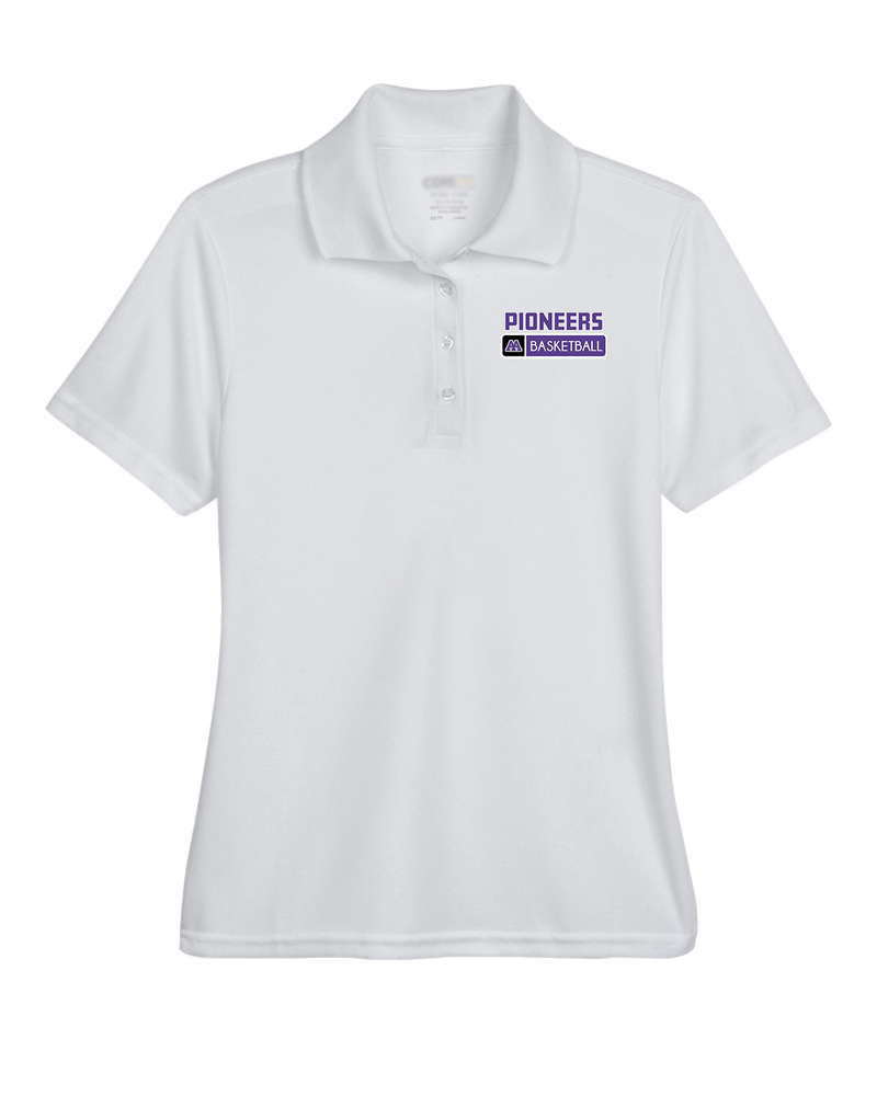 Pioneer HS Girls Basketball Pennant - Womens Polo