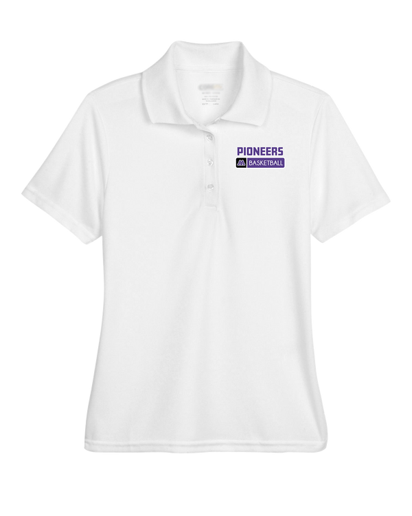 Pioneer HS Girls Basketball Pennant - Womens Polo