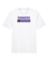 Pioneer HS Girls Basketball Pennant - Youth Performance T-Shirt