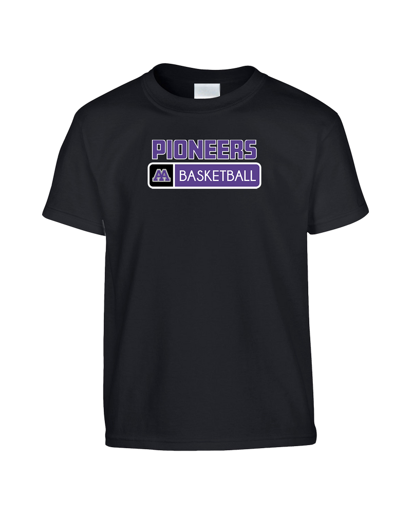 Pioneer HS Girls Basketball Pennant - Youth T-Shirt