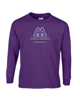 Pioneer HS Girls Basketball Split - Mens Basic Cotton Long Sleeve