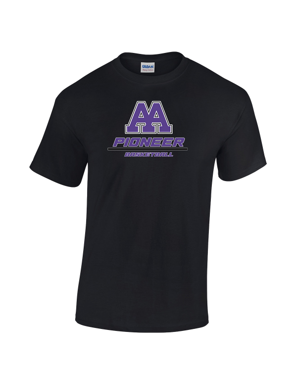 Pioneer HS Girls Basketball Split - Cotton T-Shirt