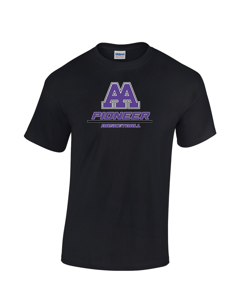 Pioneer HS Girls Basketball Split - Cotton T-Shirt