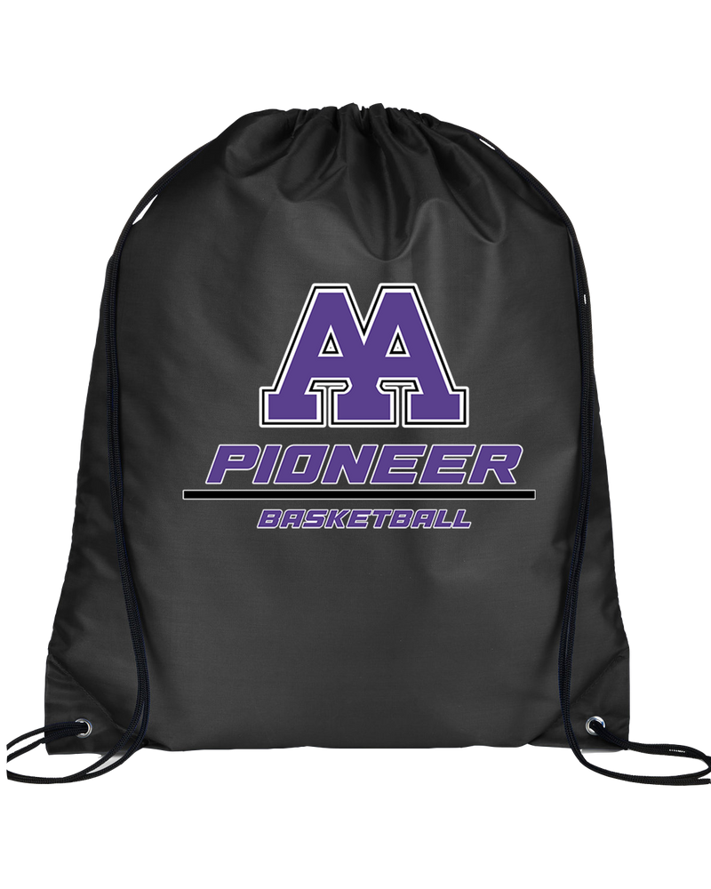 Pioneer HS Girls Basketball Split - Drawstring Bag