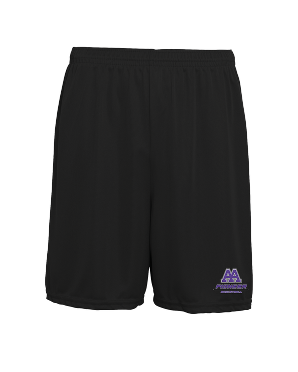 Pioneer HS Girls Basketball Split - 7 inch Training Shorts