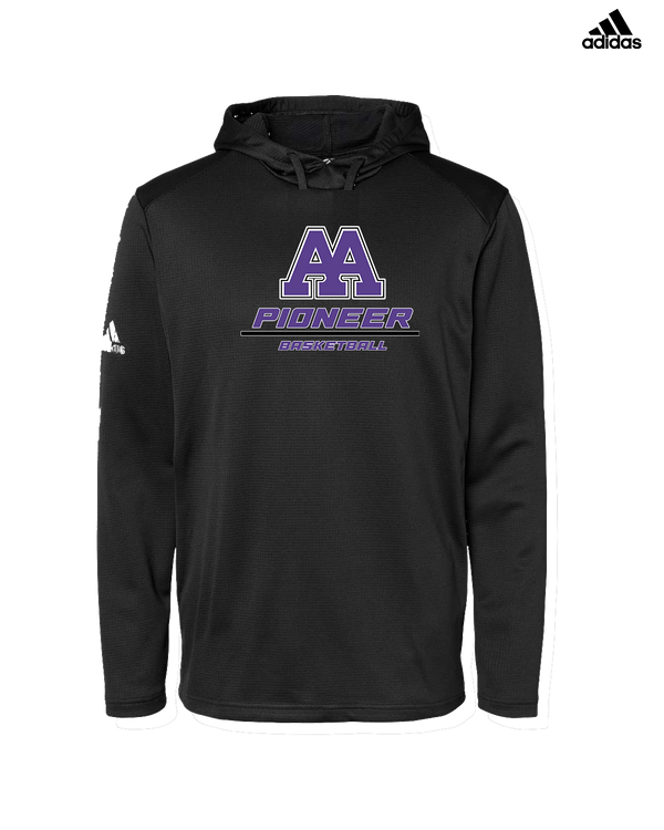Pioneer HS Girls Basketball Split - Adidas Men's Hooded Sweatshirt