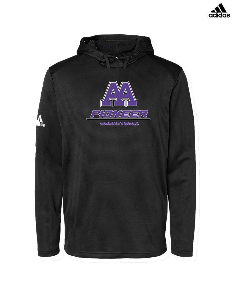 Pioneer HS Girls Basketball Split - Adidas Men's Hooded Sweatshirt