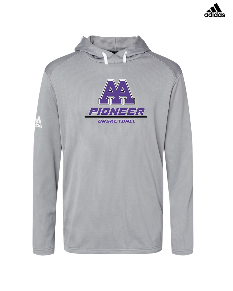 Pioneer HS Girls Basketball Split - Adidas Men's Hooded Sweatshirt