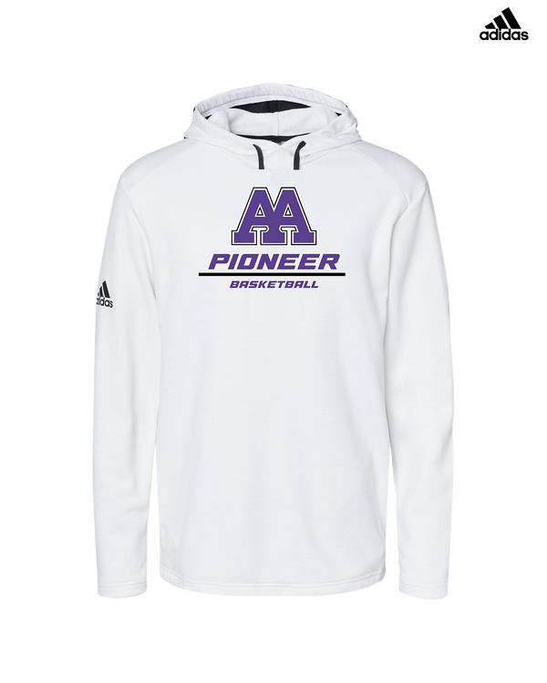Pioneer HS Girls Basketball Split - Adidas Men's Hooded Sweatshirt