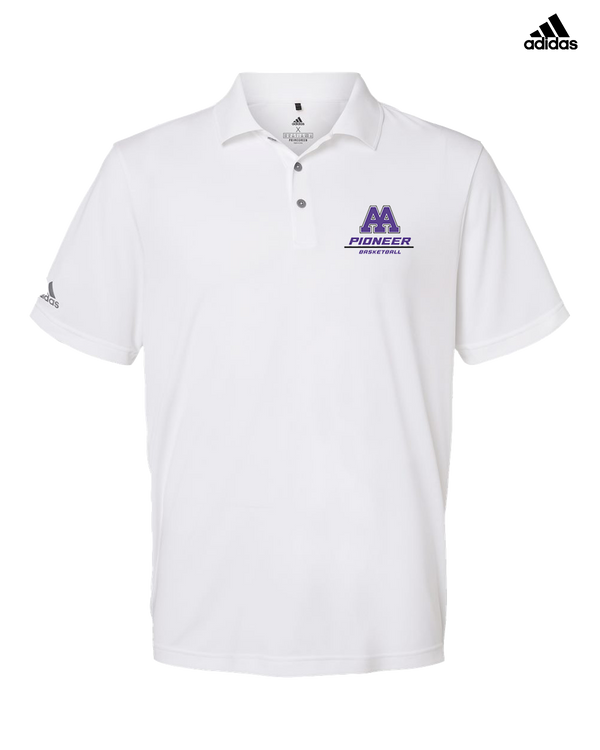 Pioneer HS Girls Basketball Split - Adidas Men's Performance Polo