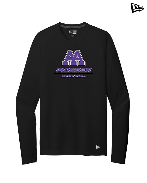 Pioneer HS Girls Basketball Split - New Era Long Sleeve Crew