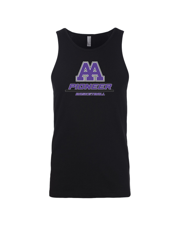 Pioneer HS Girls Basketball Split - Mens Tank Top