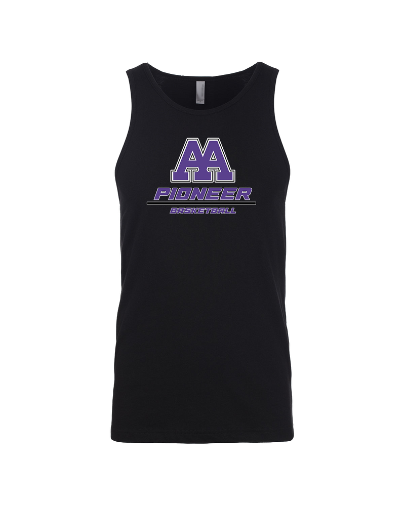 Pioneer HS Girls Basketball Split - Mens Tank Top