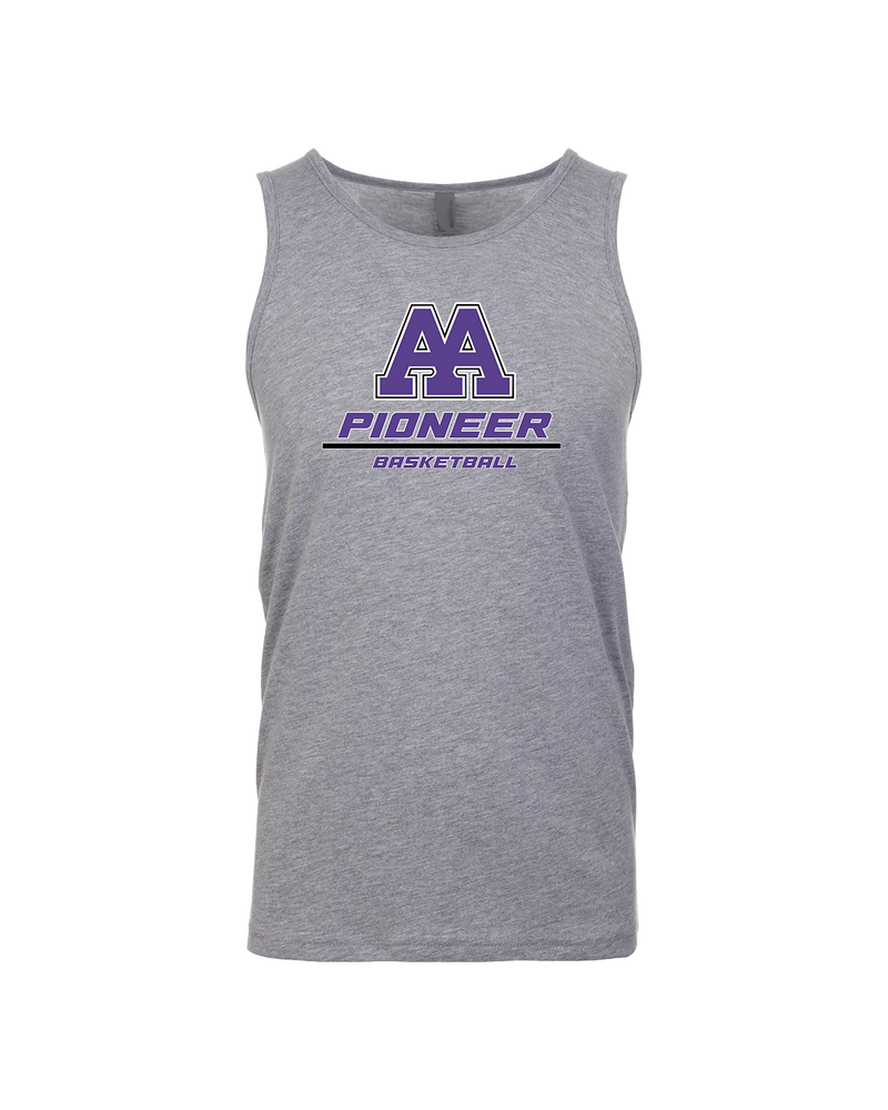 Pioneer HS Girls Basketball Split - Mens Tank Top