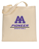 Pioneer HS Girls Basketball Split - Tote Bag