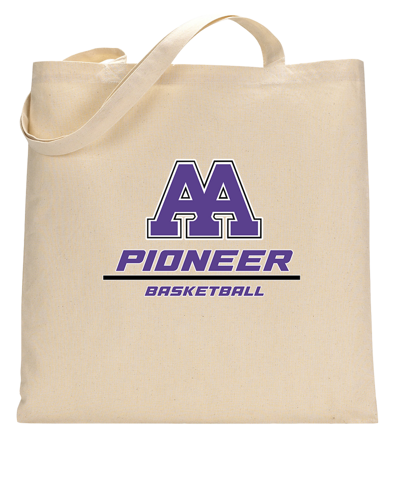 Pioneer HS Girls Basketball Split - Tote Bag
