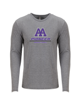 Pioneer HS Girls Basketball Split - Tri Blend Long Sleeve