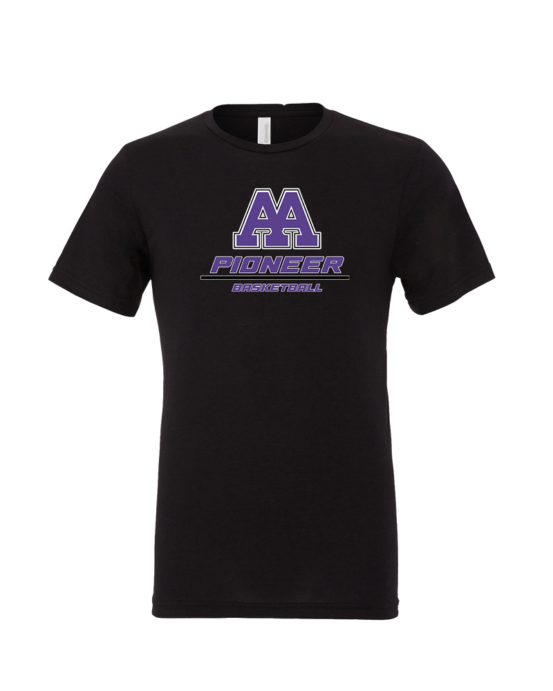 Pioneer HS Girls Basketball Split - Mens Tri Blend Shirt