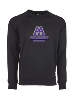 Pioneer HS Girls Basketball Split - Crewneck Sweatshirt