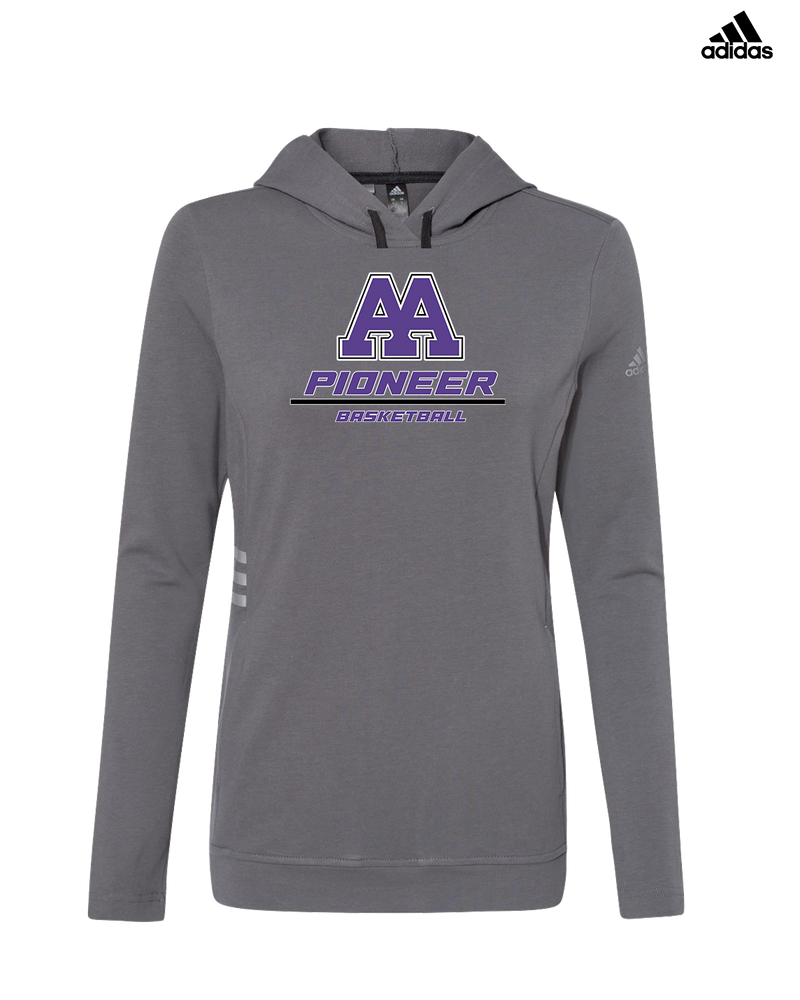 Pioneer HS Girls Basketball Split - Adidas Women's Lightweight Hooded Sweatshirt
