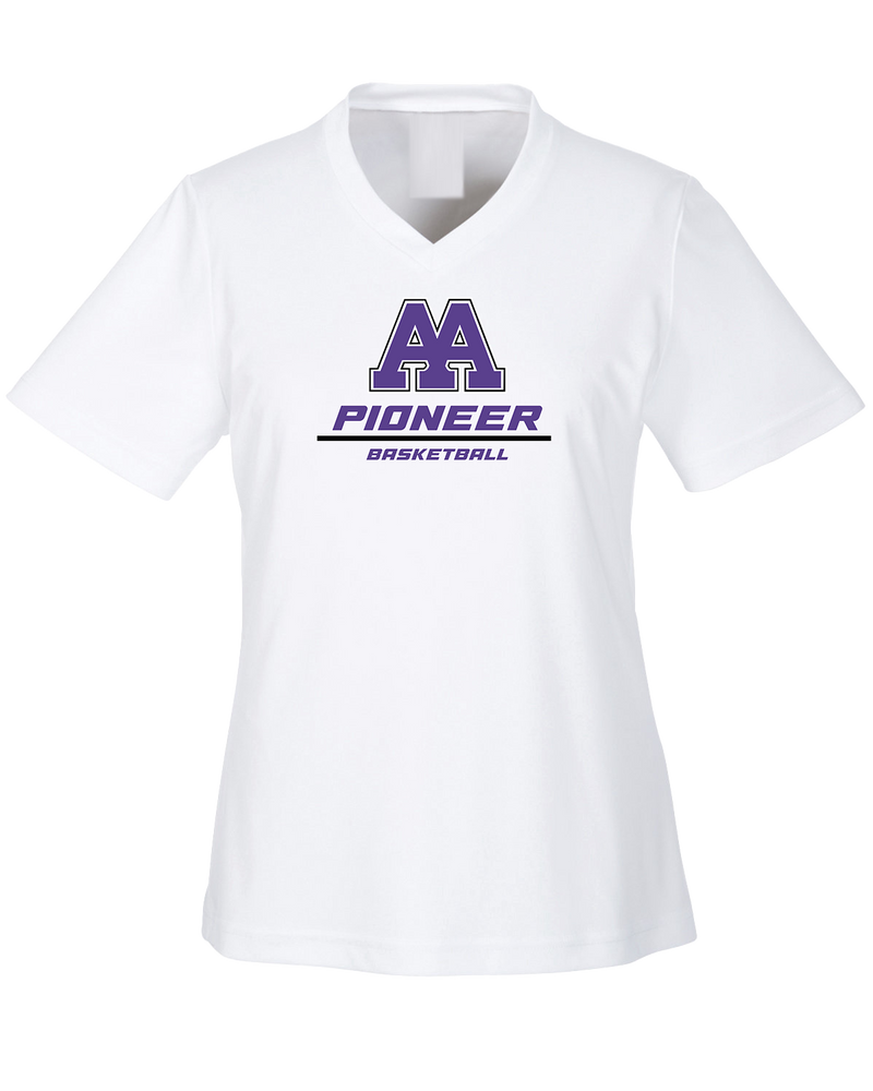 Pioneer HS Girls Basketball Split - Womens Performance Shirt