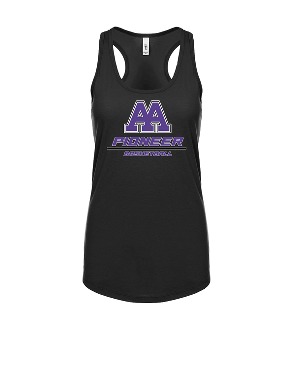 Pioneer HS Girls Basketball Split - Womens Tank Top