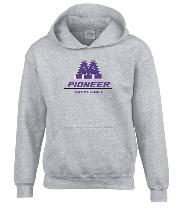 Pioneer HS Girls Basketball Split - Youth Hoodie