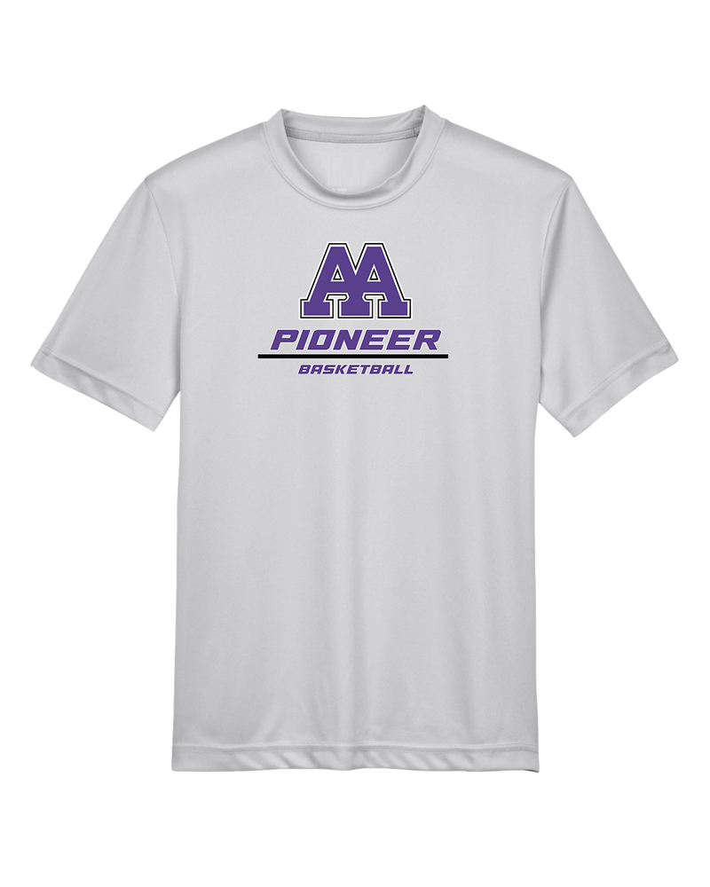 Pioneer HS Girls Basketball Split - Youth Performance T-Shirt