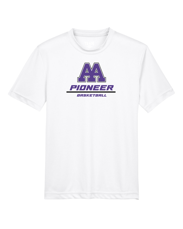 Pioneer HS Girls Basketball Split - Youth Performance T-Shirt