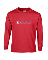Pittston Area HS Boys Basketball Basic - Mens Basic Cotton Long Sleeve