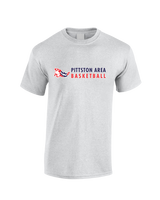 Pittston Area HS Boys Basketball Basic - Cotton T-Shirt