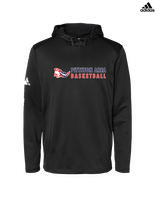 Pittston Area HS Boys Basketball Basic - Adidas Men's Hooded Sweatshirt