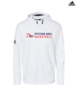 Pittston Area HS Boys Basketball Basic - Adidas Men's Hooded Sweatshirt
