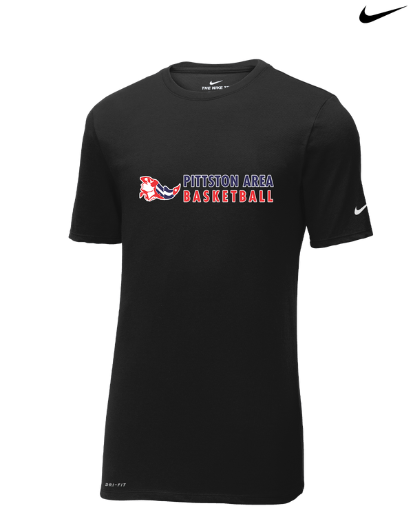 Pittston Area HS Boys Basketball Basic - Nike Cotton Poly Dri-Fit