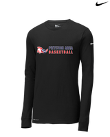 Pittston Area HS Boys Basketball Basic - Nike Dri-Fit Poly Long Sleeve