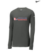 Pittston Area HS Boys Basketball Basic - Nike Dri-Fit Poly Long Sleeve