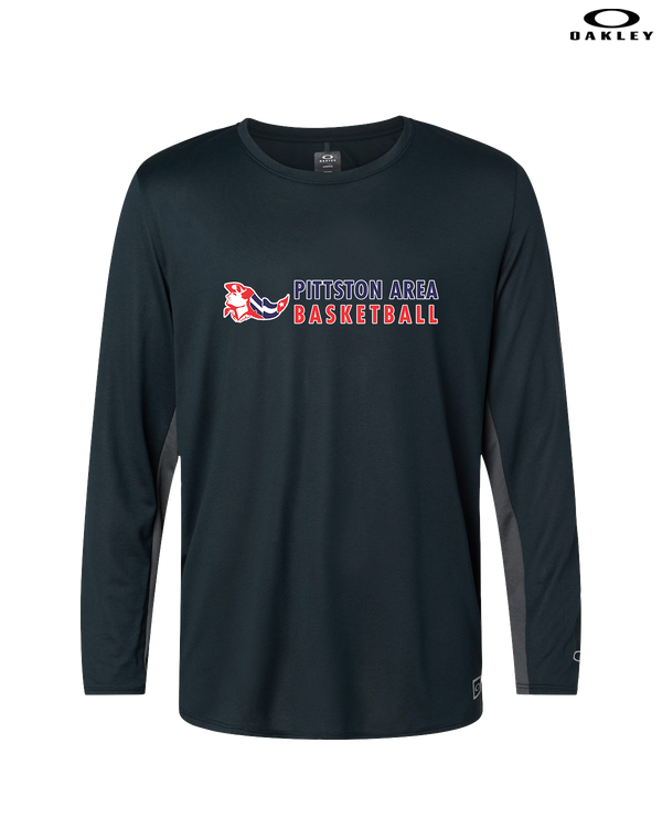 Pittston Area HS Boys Basketball Basic - Oakley Hydrolix Long Sleeve