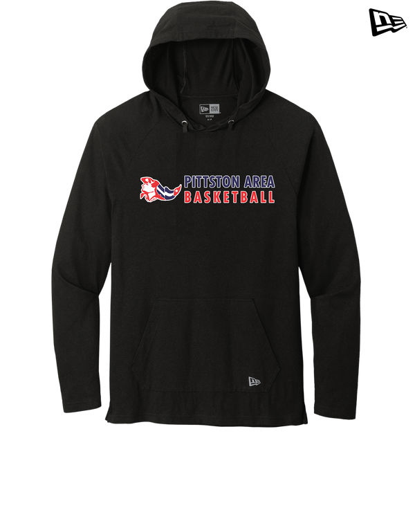 Pittston Area HS Boys Basketball Basic - New Era Tri Blend Hoodie