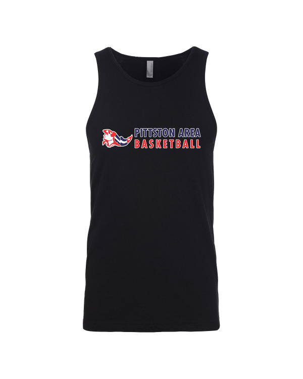 Pittston Area HS Boys Basketball Basic - Mens Tank Top