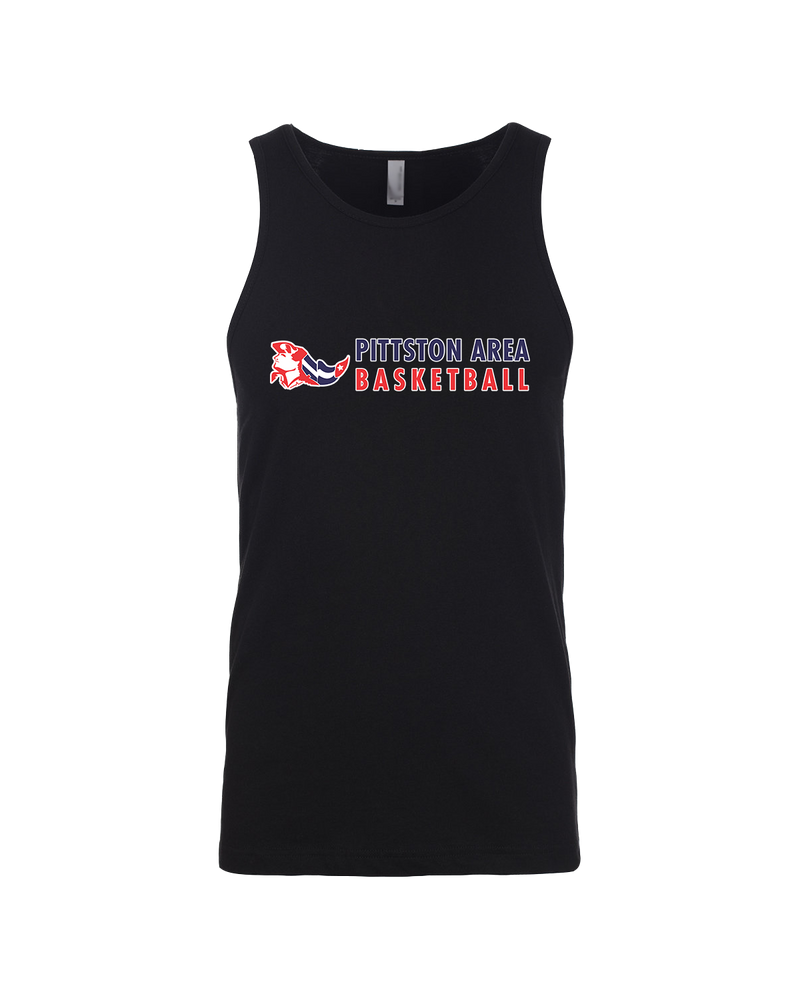 Pittston Area HS Boys Basketball Basic - Mens Tank Top