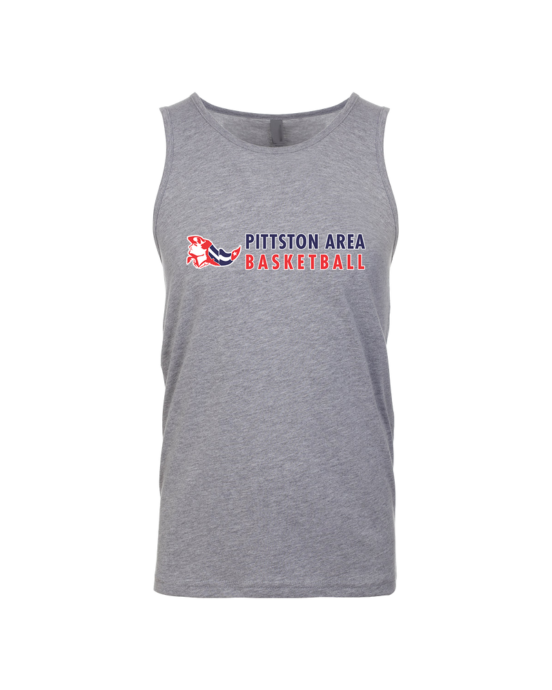 Pittston Area HS Boys Basketball Basic - Mens Tank Top
