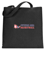 Pittston Area HS Boys Basketball Basic - Tote Bag