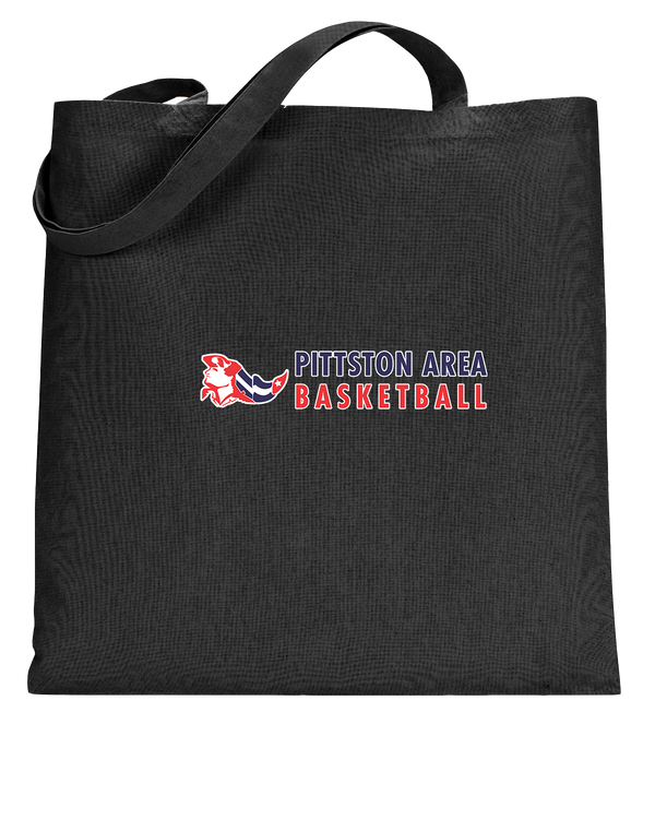 Pittston Area HS Boys Basketball Basic - Tote Bag