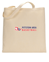 Pittston Area HS Boys Basketball Basic - Tote Bag