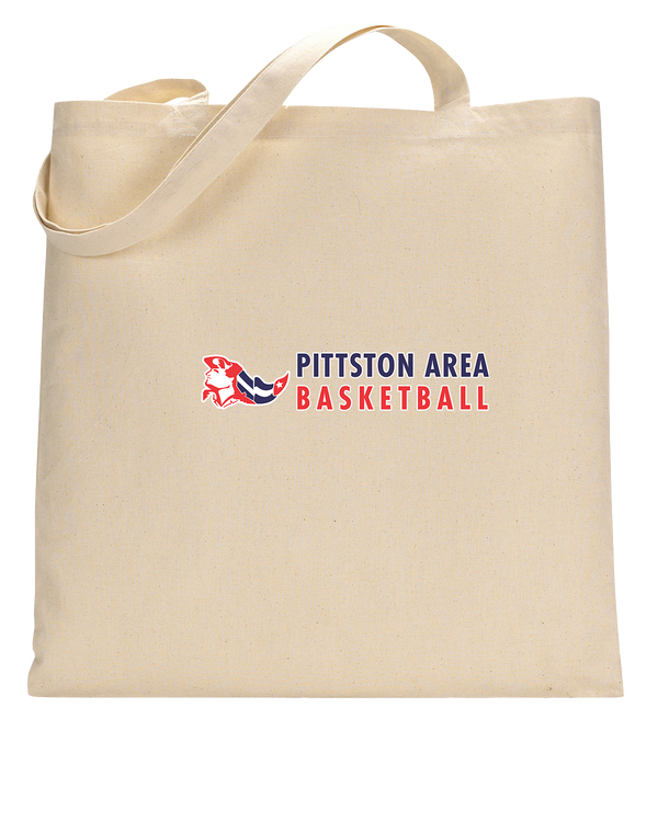 Pittston Area HS Boys Basketball Basic - Tote Bag