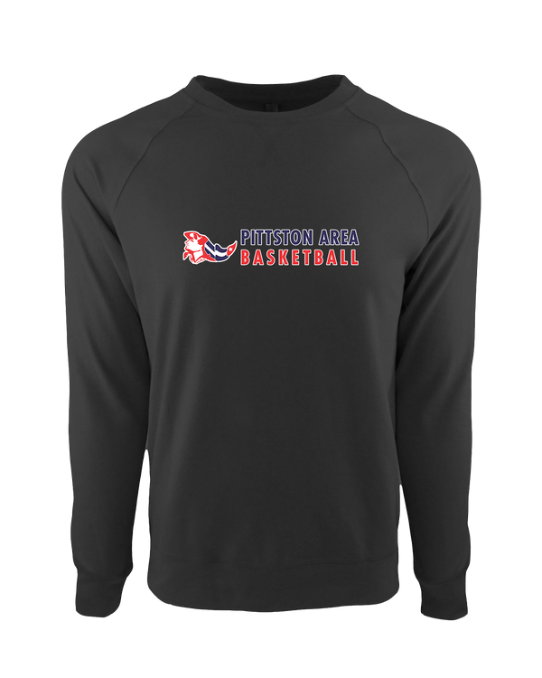 Pittston Area HS Boys Basketball Basic - Crewneck Sweatshirt