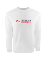 Pittston Area HS Boys Basketball Basic - Crewneck Sweatshirt
