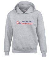 Pittston Area HS Boys Basketball Basic - Cotton Hoodie