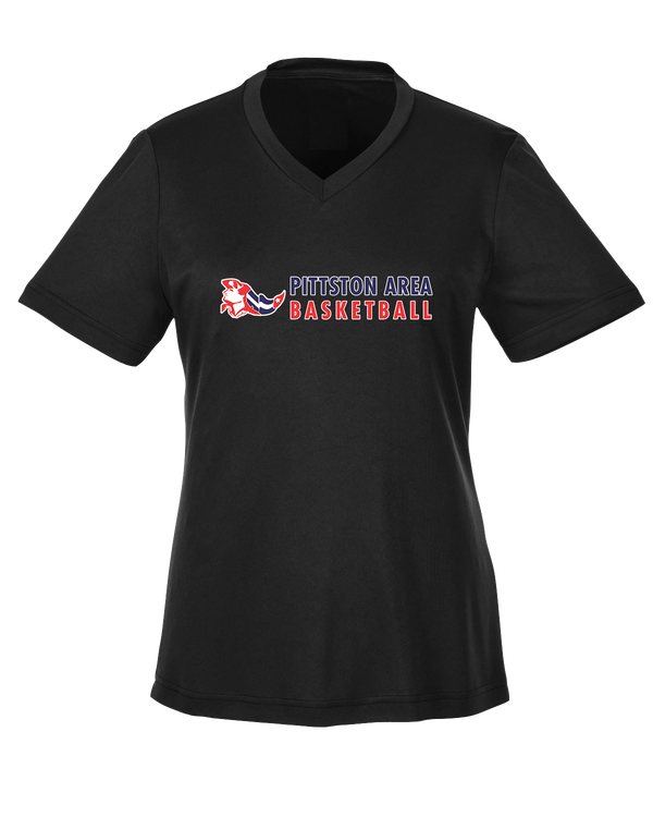 Pittston Area HS Boys Basketball Basic - Womens Performance Shirt